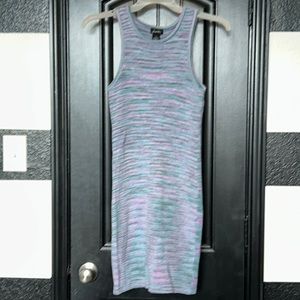 Justify Women’s MIDI Fitted Sleeveless Sweater Dress Size XL